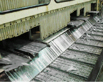 Schaller Corp. switched to low-profile conveyors such as these.