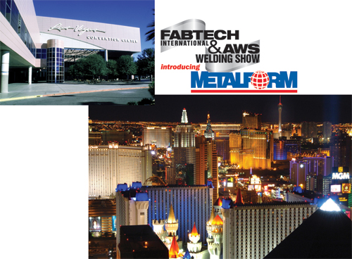 Fabtech, welding show and metalform all in one.