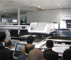 Trumpf TruMatic 7000 laser-punch combo