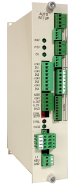 Automatic-setups module can adjust shut height, counter-balance