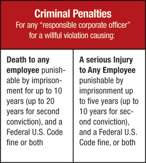 Criminal Penalties