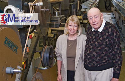 Gretchen Zierick and her father Russell