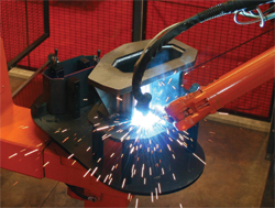 D&S operates four robotic arc-welding  cells and recently implemented offline programming to boost productivity from the cells.