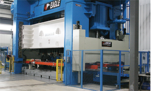 1500-ton 96-by-256 in setup transfer press