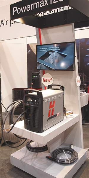 Hypertherm Powermax125 plasma-cutting and gouging system