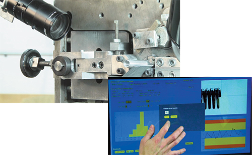 Newcomb camera gauge