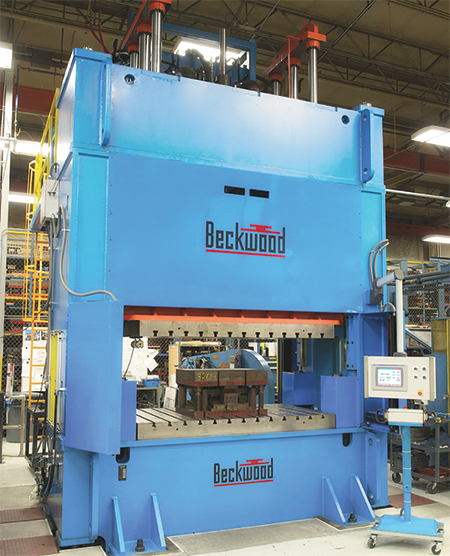 components used on custom-built presses often are cataloged items from local distributors