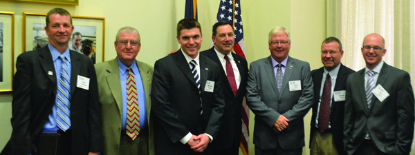 Indiana members met with Senator Joe Donnelly.