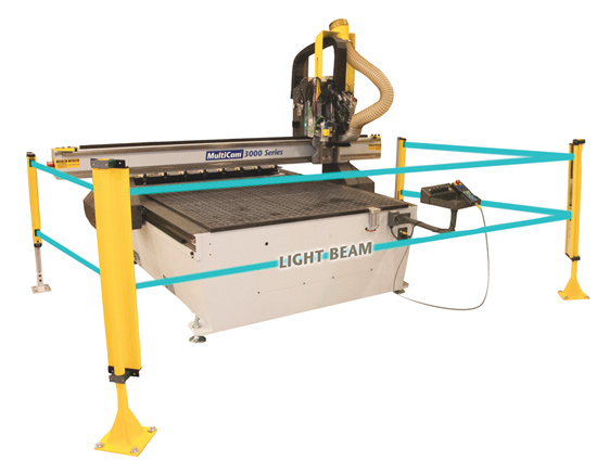 CNC cutting equipment has safety control options