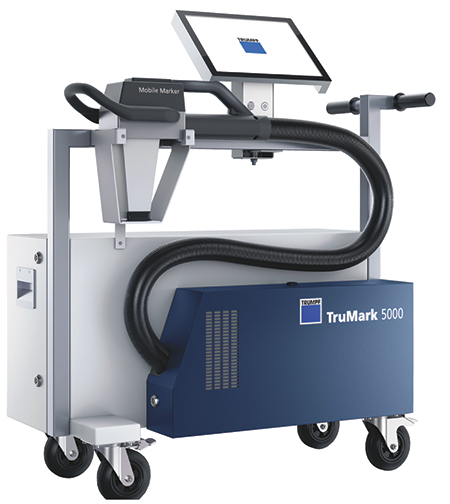 portable laser-marking unit from Trumpf