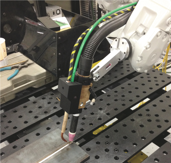 ABB robotic welding cell