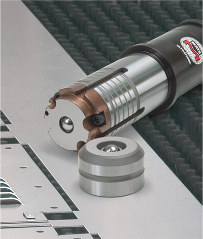 burrs on parts can be removed using a rollerball tool