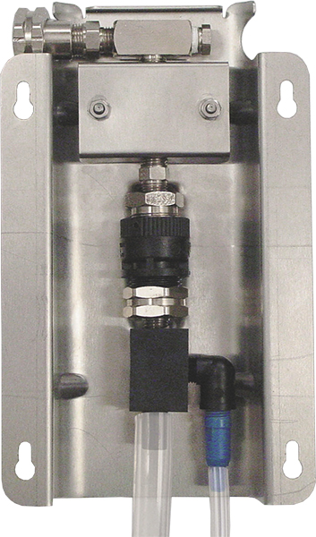 lubricant mixing method uses a venturi mixer