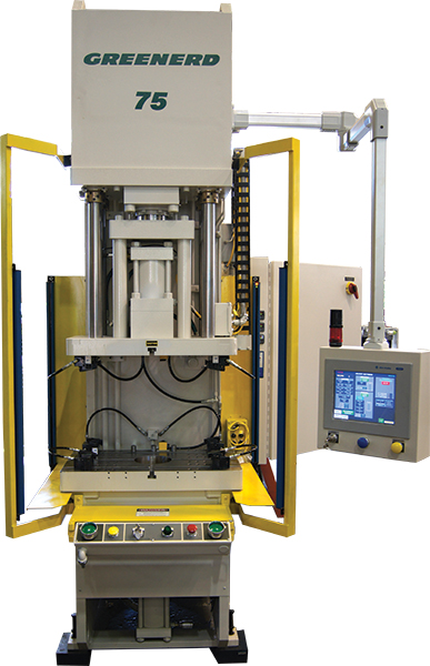 control updates on 75 ton hydraulic press can ensure die selection and proper job settings