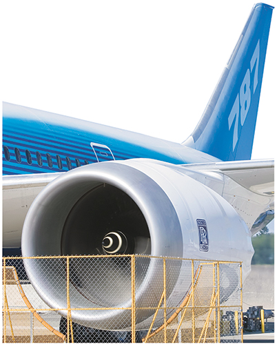 Boeing 787 jet-engine cowling