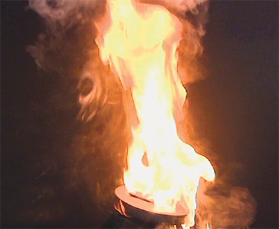 mineral oil has explosive combustion