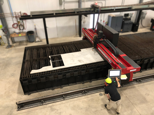 Koike Aronson Versagraph Millennium Series plasma cutting system