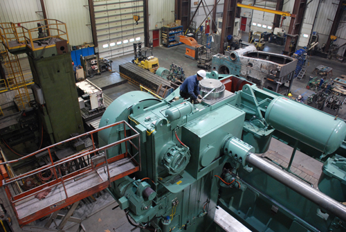 Enprotech repairs, rebuilds and modernizes stamping presses