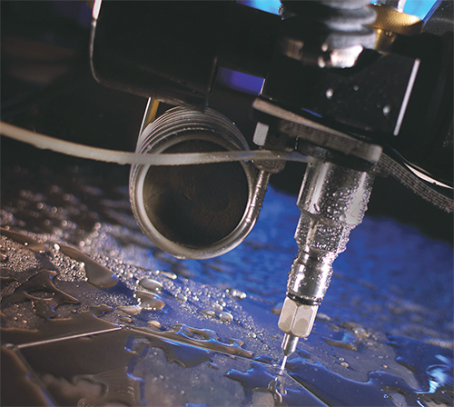 abrasive waterjet machining