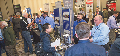 reception at Metal Stamping and Tool & Die Conference