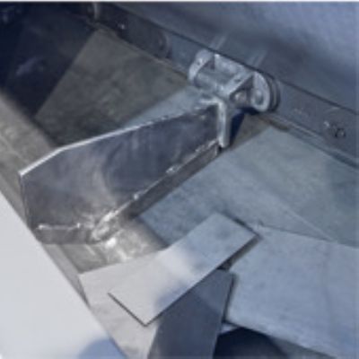 Stamping-Scrap Conveyor Redesigned for In-Floor Re...