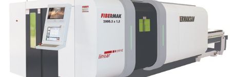 Fiber Laser Shares Spotlight 
with Hybrid Press Brake