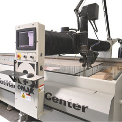 Big-Bed Dual-Bridge Waterjet-Cutting Machine