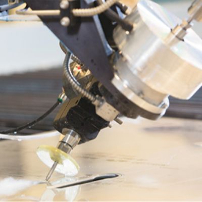 Manufacturers Keep the Waterjet-Cutting Technology...