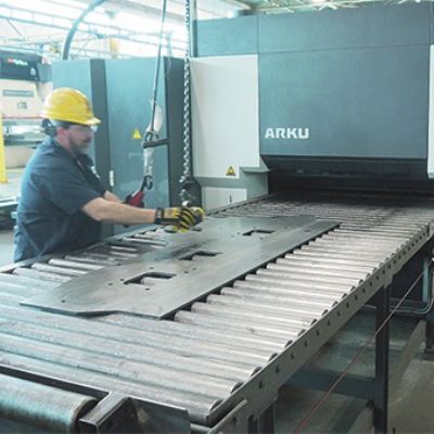 Leveler Helps Fabricator Meet Tight Flatness Specs