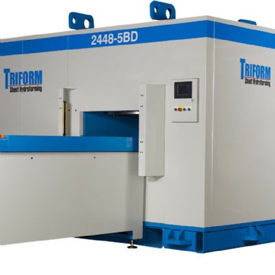 Variable-Frequency Drive 
Dresses Up Hydroforming Presses