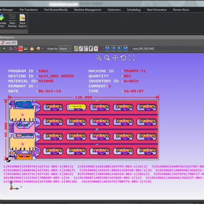 Next-Gen Nesting Software Boasts Optimized Pierce Logic