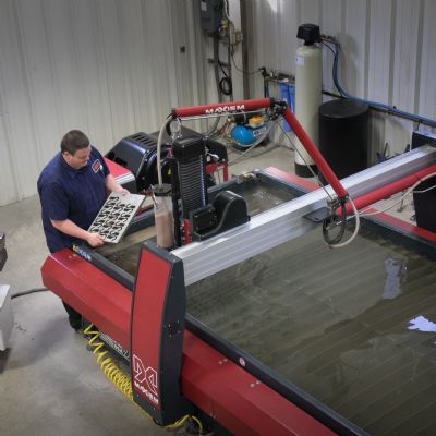 Waterjet Machine Thrusts Ohio Fabricator Into New ...