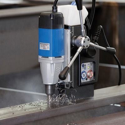 Portable Magnetic Drill with Automatic Feed and Reverse