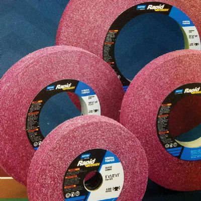 Color-Coded, Longer-Lasting Nonwoven Convolute Wheels