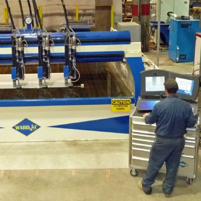 Three-Headed Waterjet Warriors