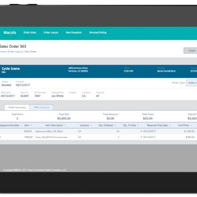 Exact Releases Updated Macola ERP and Business Sof...