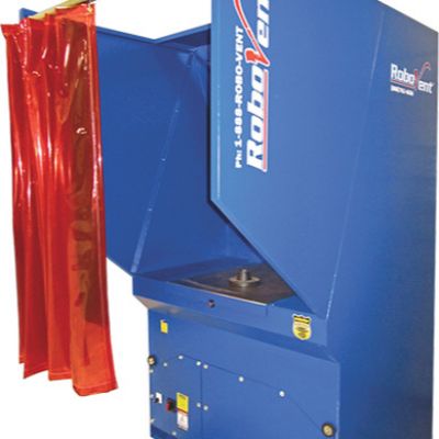 Welding Table Stars Source-Capture Fume-Removal Sy...