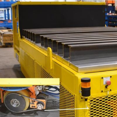 Steerable Trackless Cart