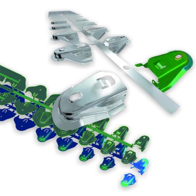 Progressive-Die Simulation Tailored for Use in Die-Design So...