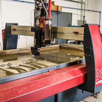 Shop Breaks from Pack with Waterjet Cutting