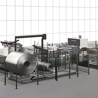 Laser-Blanking Line Headed for Chicago Auto Supplier