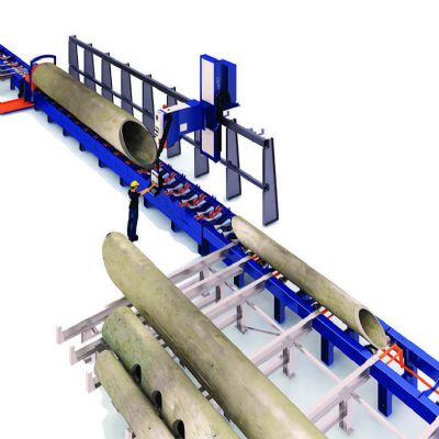 Automated Pipe Moving and Cutting