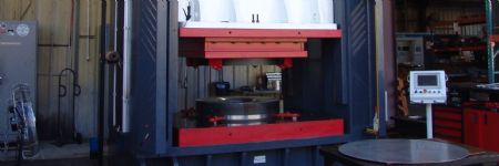 Custom Hydraulic Stamping Press Helps Aerospace Supplier Fly High