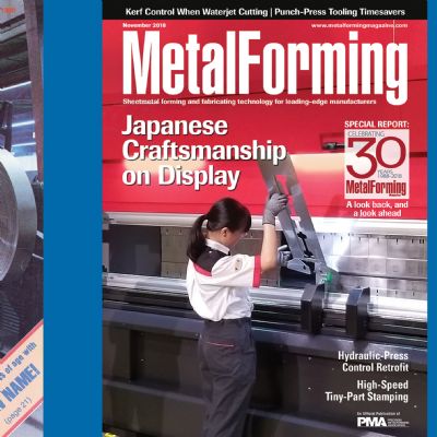 Celebrating 30 Years—MetalForming magazine