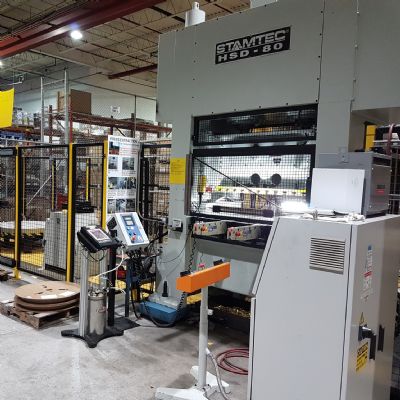 Customized Mechanical Press Addresses Tiny-Part Challenges