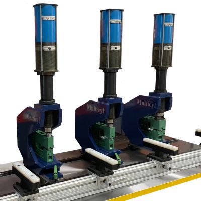 Adjustable Part Supports for Punching System
