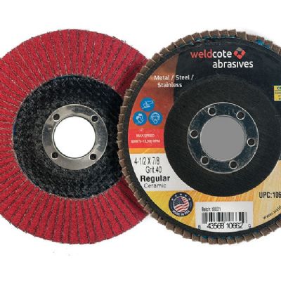 Flap Discs With Poly-Cotton Backing, Ceramic Grain...