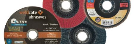 New Abrasives Line Includes Flap Discs, Quick-Change Discs