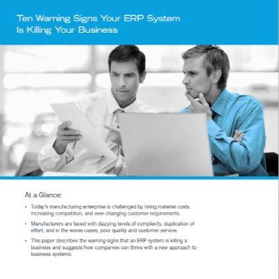 Ten Warning Signs Your ERP System Is Killing Your Busin...