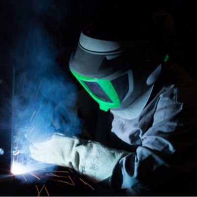 Lightweight Flip-Up Welding and Grinding Respirator